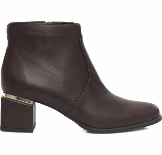 Cerruti 1881 Burgundy Cowhide Women Boot