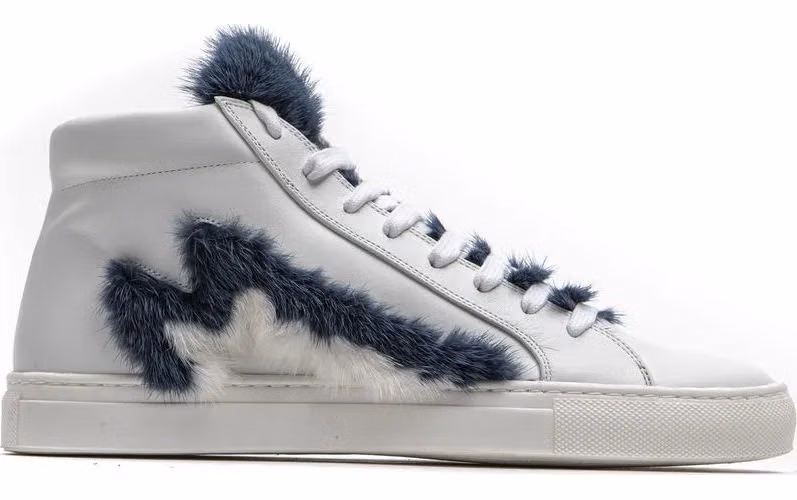 Mr&Mrs Italy White Leather Women's Sneaker