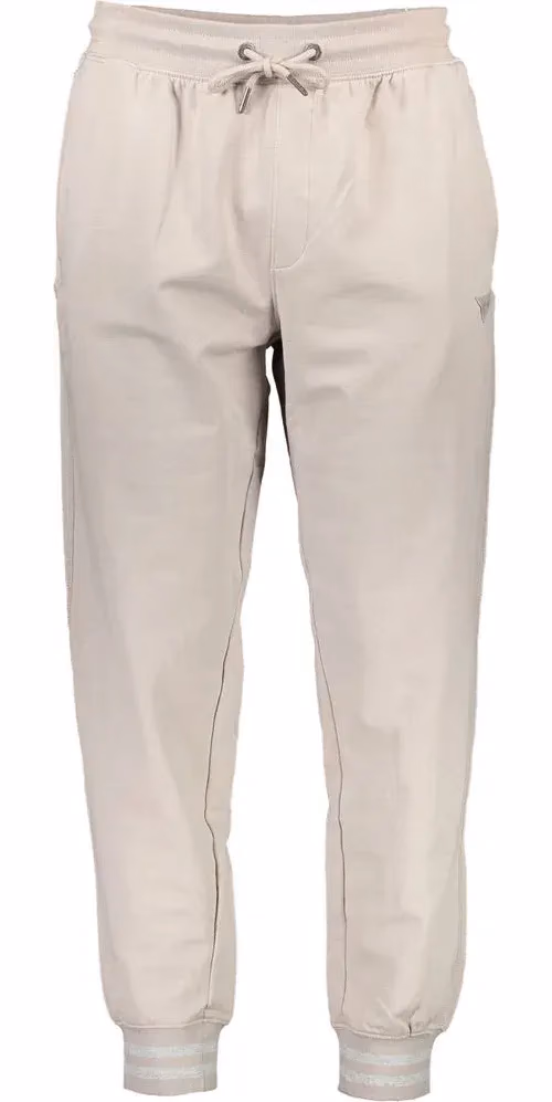 Guess Jeans Beige Cotton Men's Trackpants