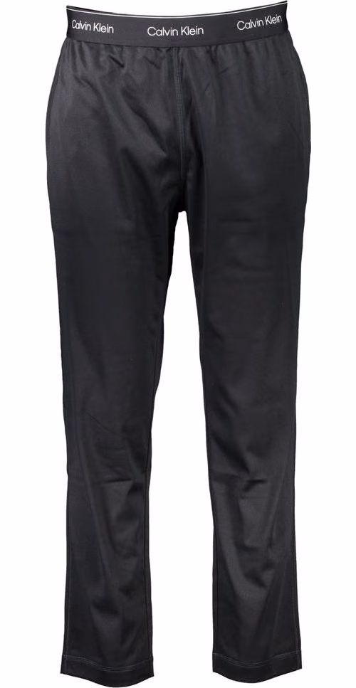 Calvin Klein Black Polyester Men's Track Pant