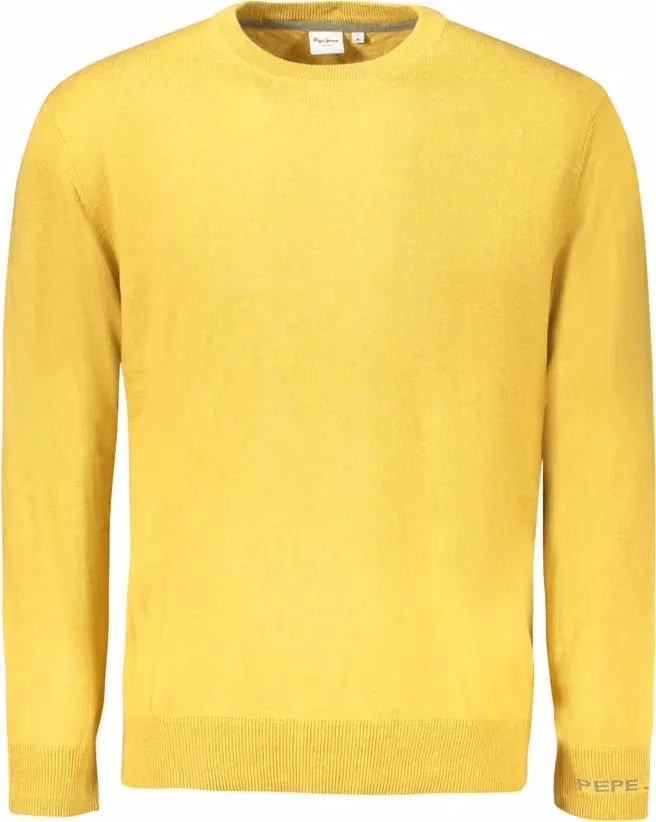 Pepe Jeans Yellow Cotton Men Sweater