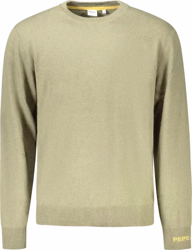 Pepe Jeans Green Cotton Men Sweater