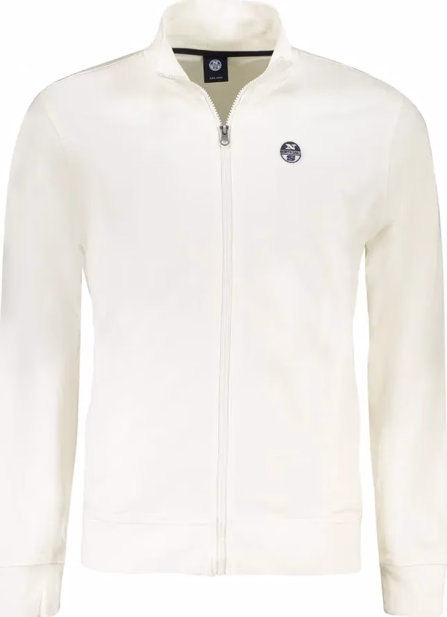 North Sails White Cotton Men's Sweatshirt