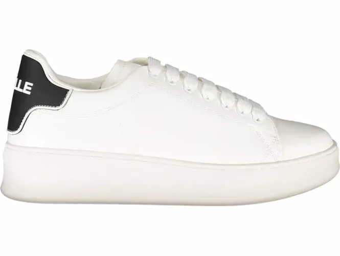 Gaelle Paris Bianco Poliuretano Men Sneaker