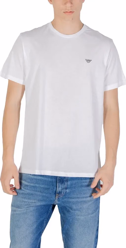 Emporio Armani Underwear White Cotton T-Shirt
