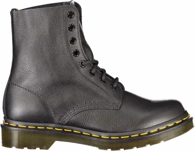 Dr. Martens Black Leather Unisex Boot
