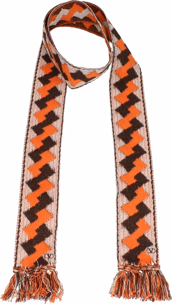 Valentino Garavani Multicolor Cotton Foulard