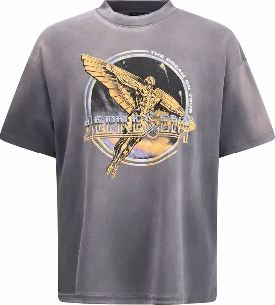 Represent Gray Cotton T-Shirt